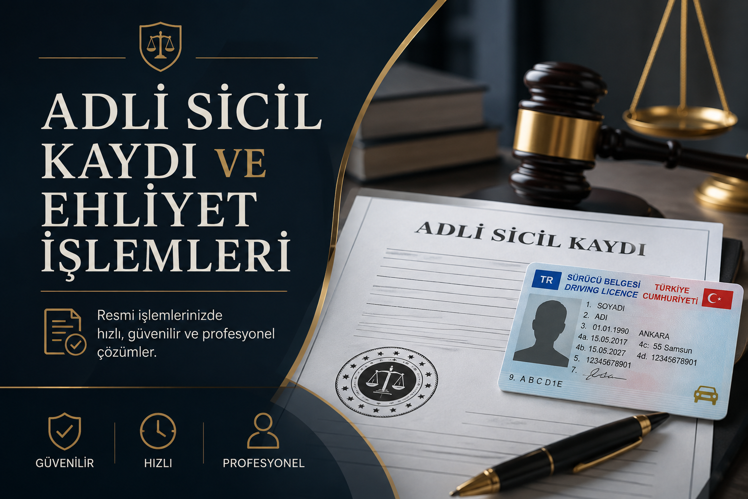 adli sicil kaydi ehliyet